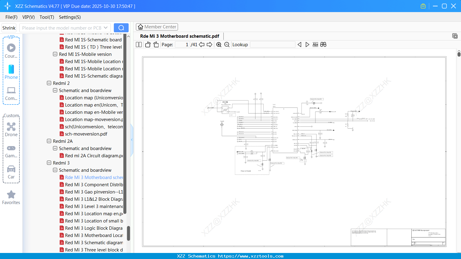 Xiaomi Redmi Rde Mi 3 Motherboard Schematic